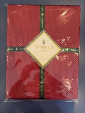 Waterford Linens Holiday  70X144 New In Package